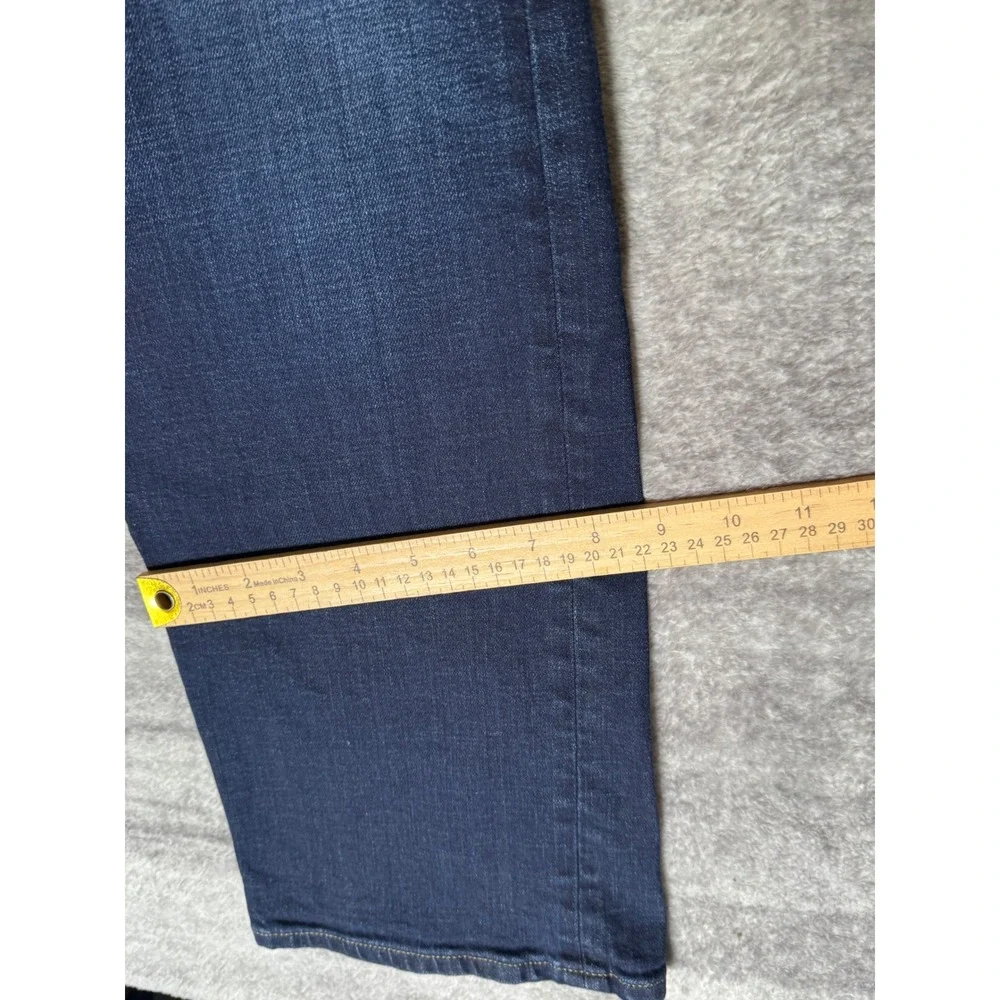 Polo Ralph Lauren Hampton Relaxed Straight Jeans Mens 36x34 Dark Wash Indigo